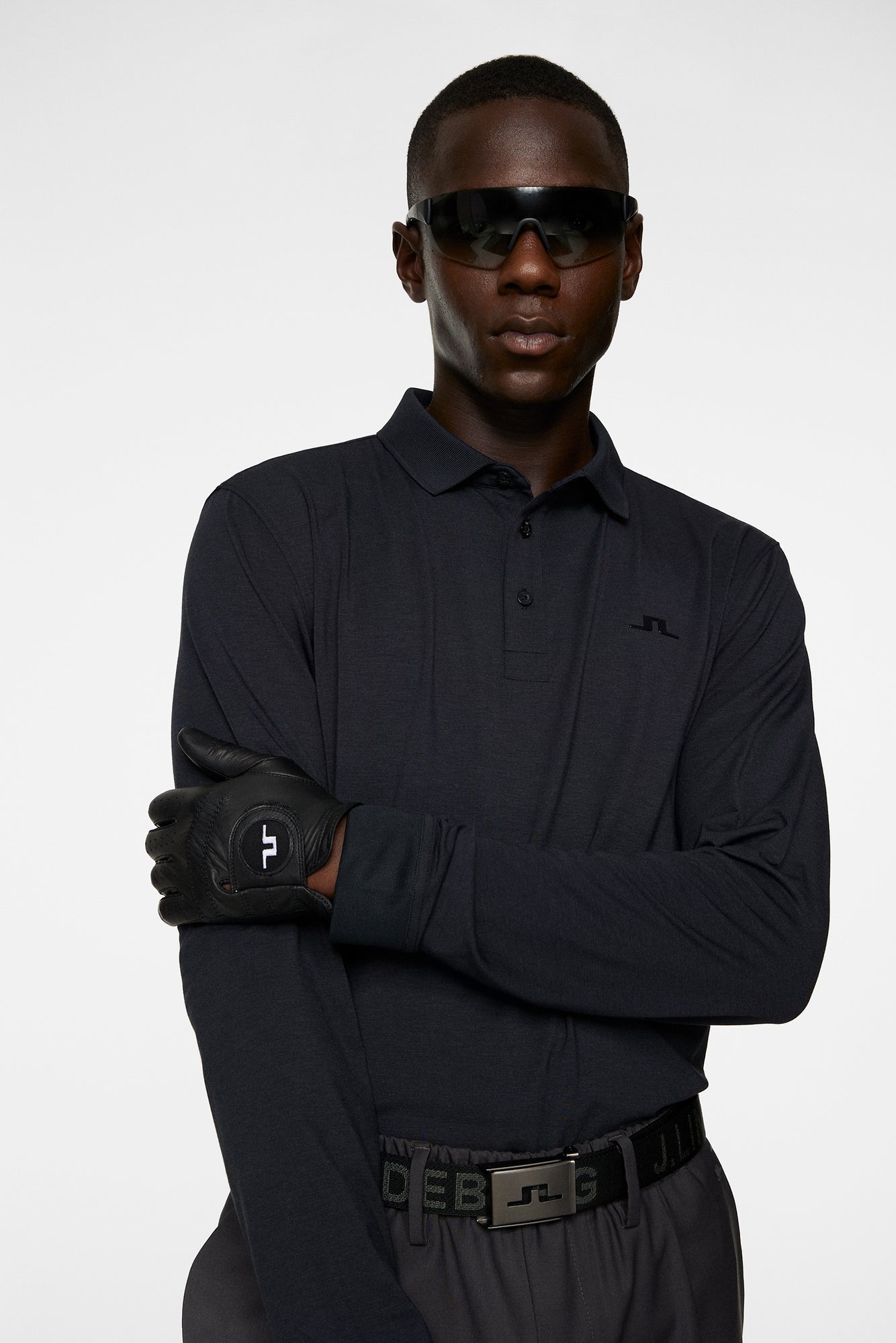 Men | Florian LS Polo | Black