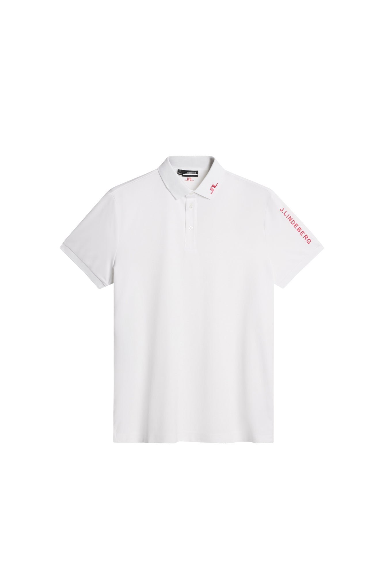Tour Tech Polo in White by J.Lindeberg