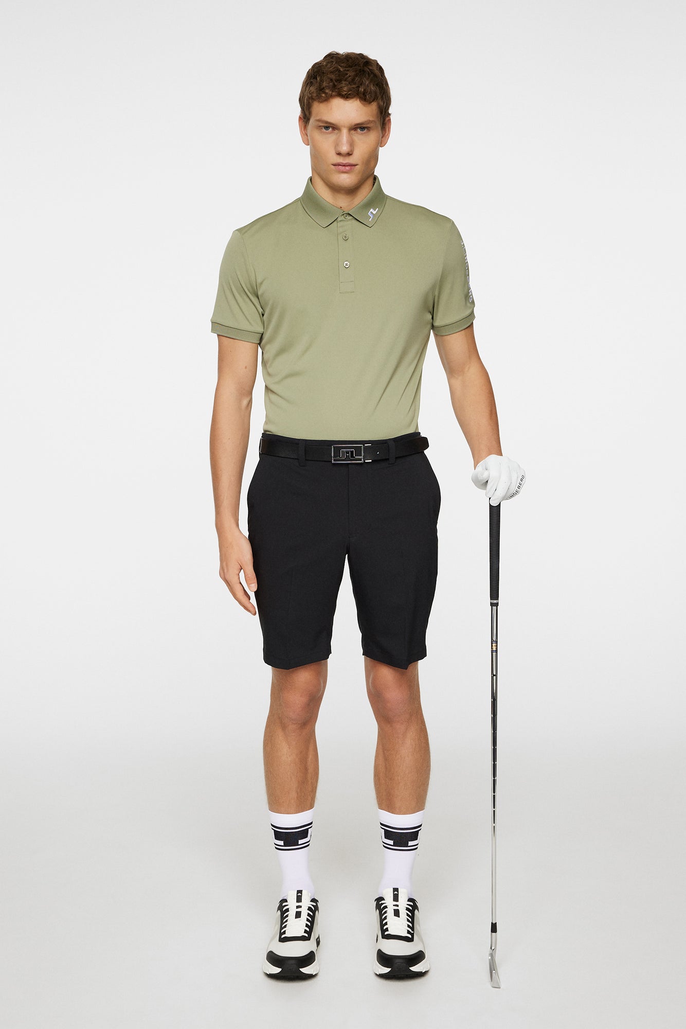 Men | Tour Tech Polo | Oil Green