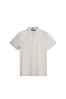 Tour Tech Slim Fit Polo in Moonbeam by J.Lindeberg