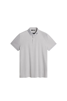KV Polo in Light Grey Melange by J.Lindeberg