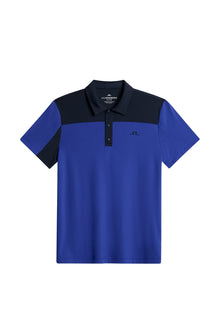 Anders Slim Fit Polo in Clematis Blue by J.Lindeberg