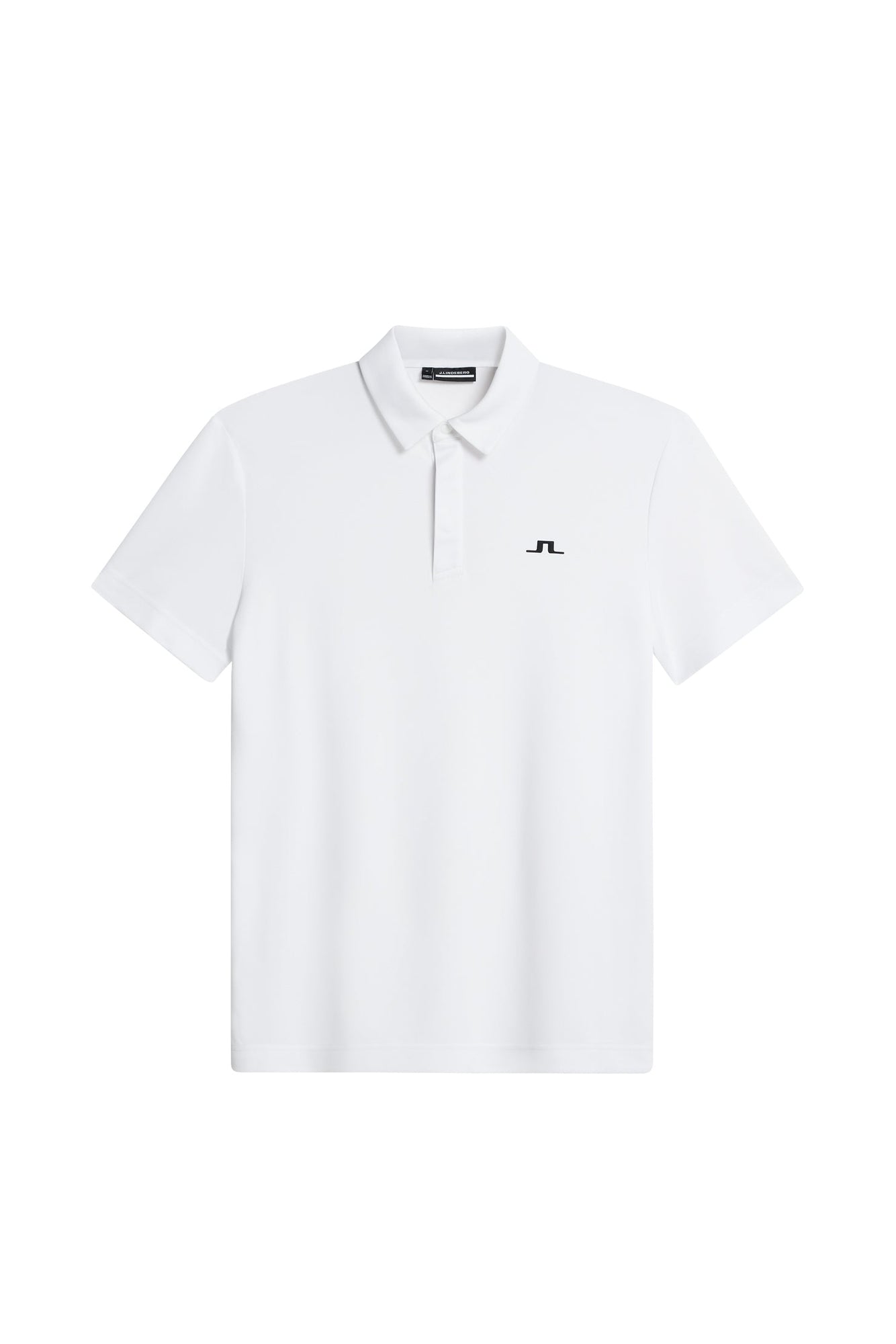 Peat Polo in White by J.Lindeberg