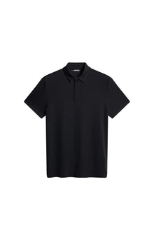Peat Polo in Black by J.Lindeberg