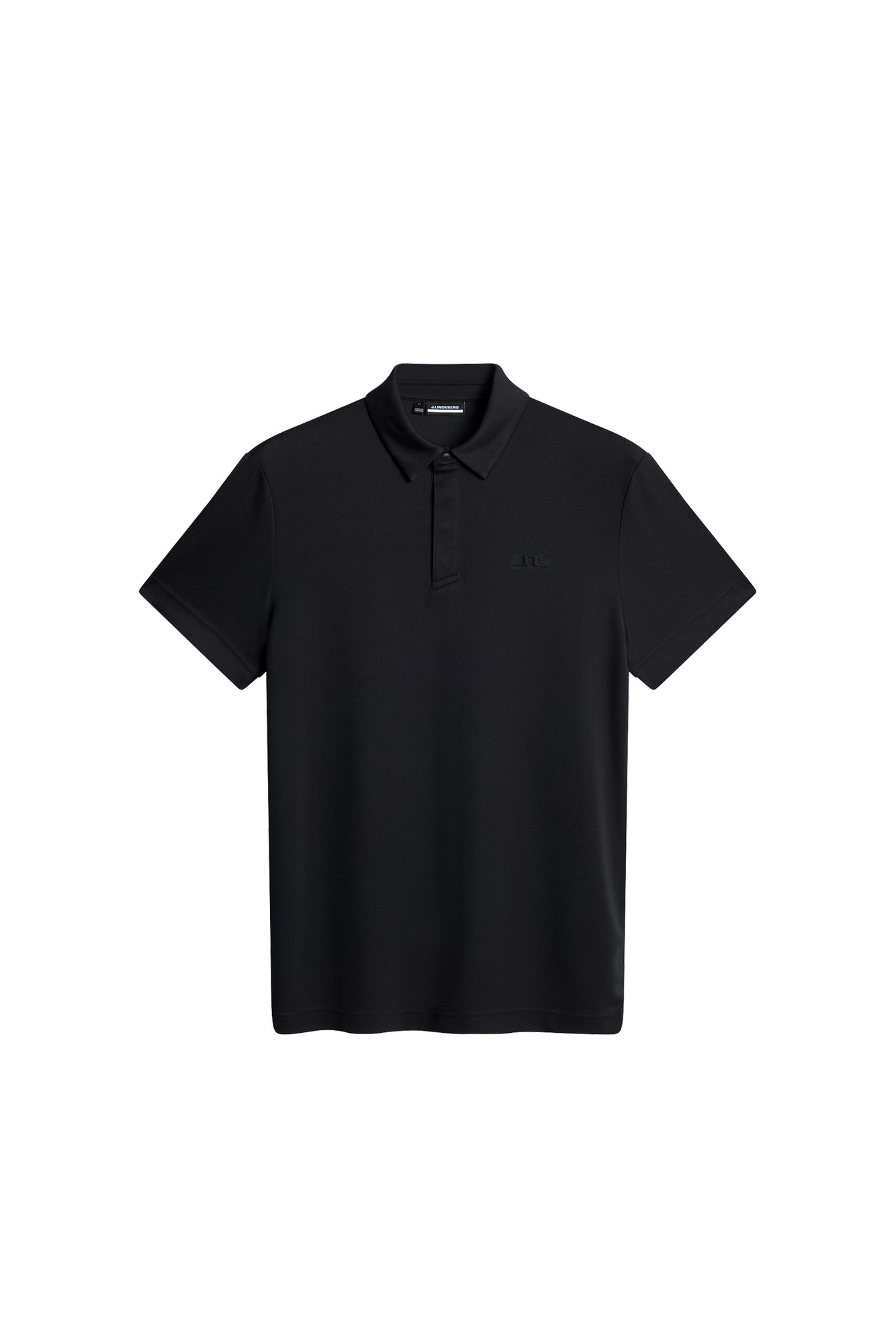Peat Polo in Black by J.Lindeberg