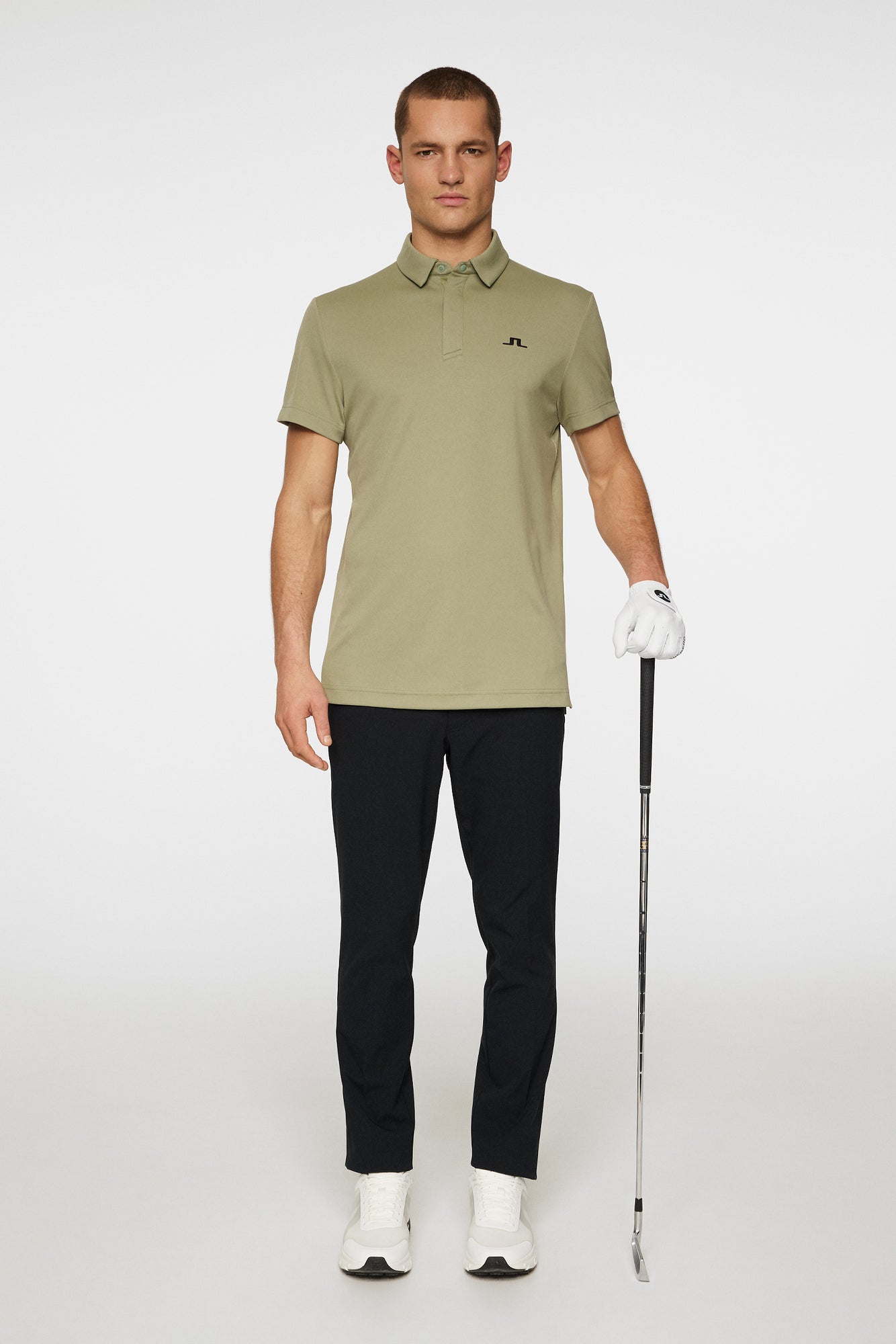 Men | Peat Polo | Oil Green