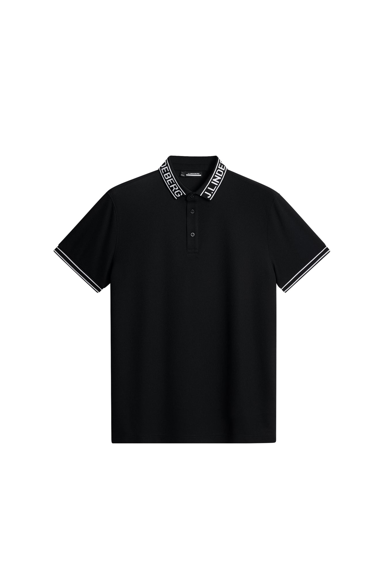 Austin Polo in Black by J.Lindeberg