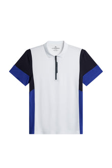 Nero Polo in White by J.Lindeberg