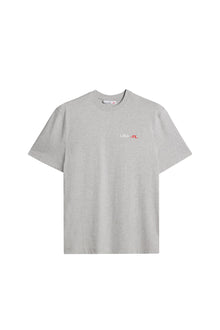 Elie Unisex T-Shirt in Light Grey Melange by J.Lindeberg