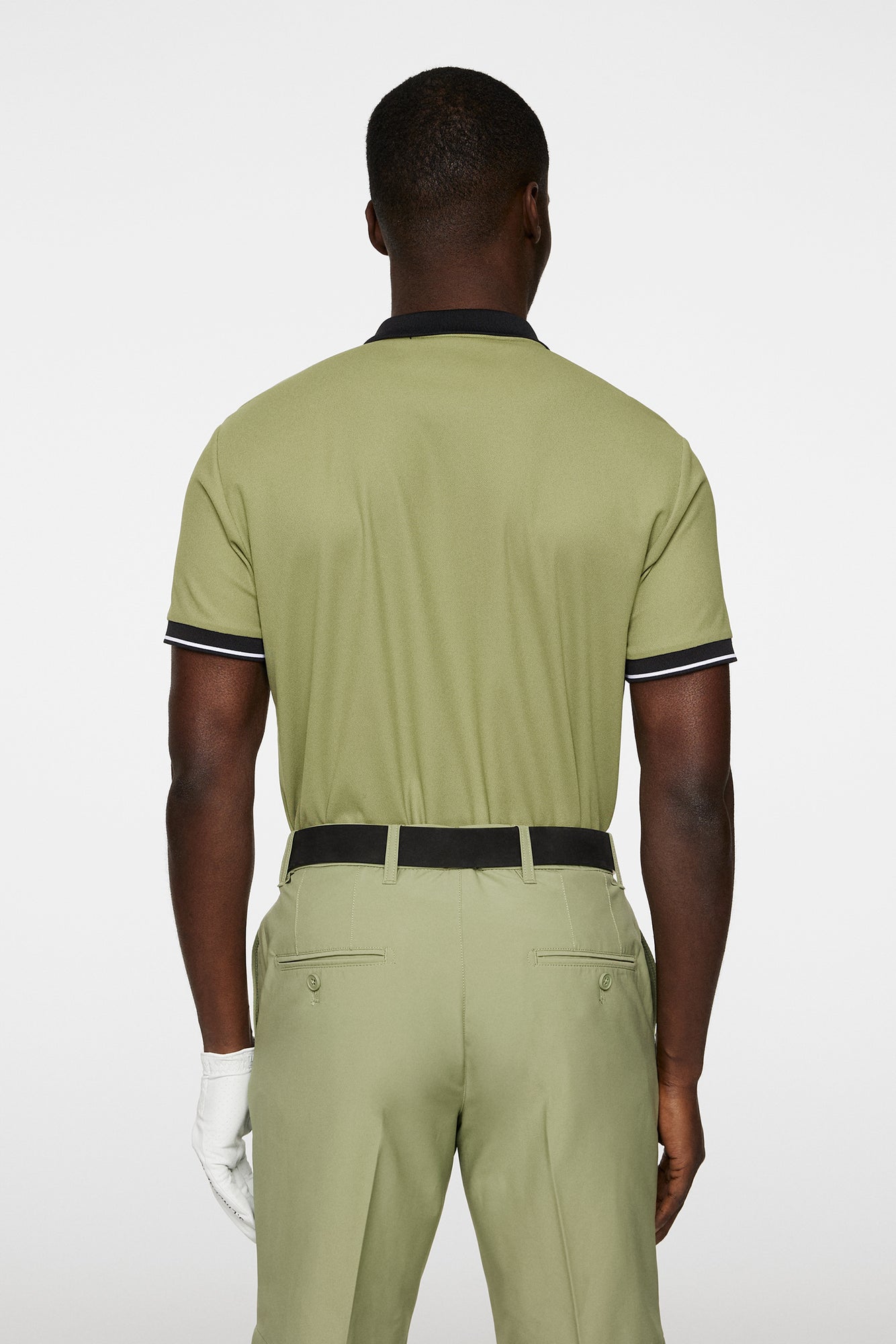 Men | Bay Slim Polo | Oil Green