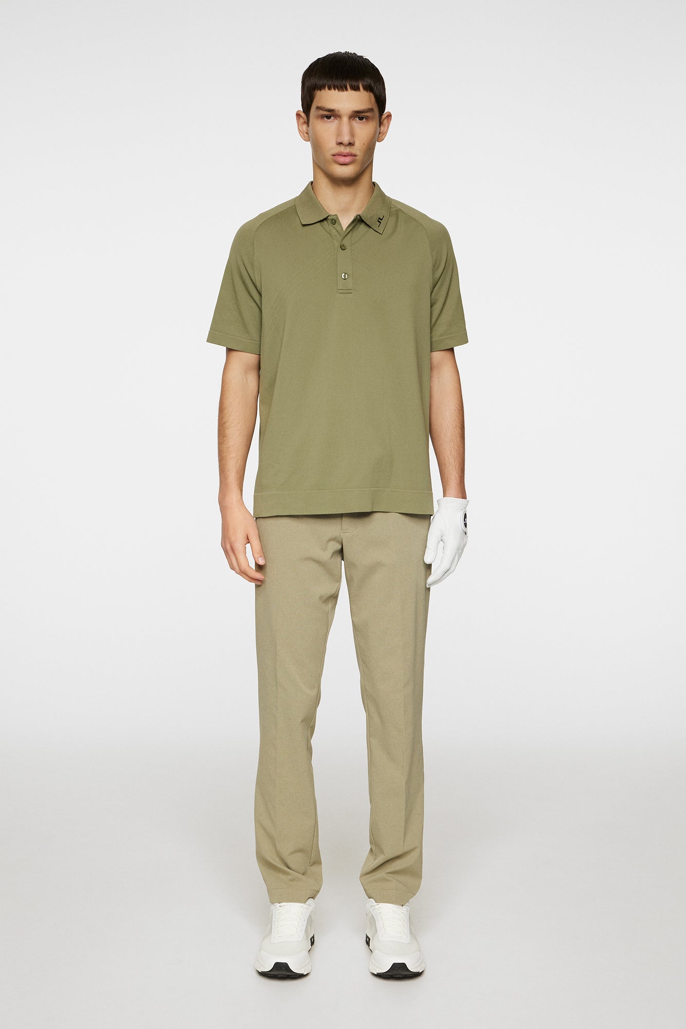 Men | Sanny Seamless Polo | Oil Green