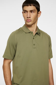 Men | Sanny Seamless Polo | Oil Green