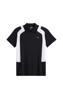 Legacy Polo in Black by J.Lindeberg