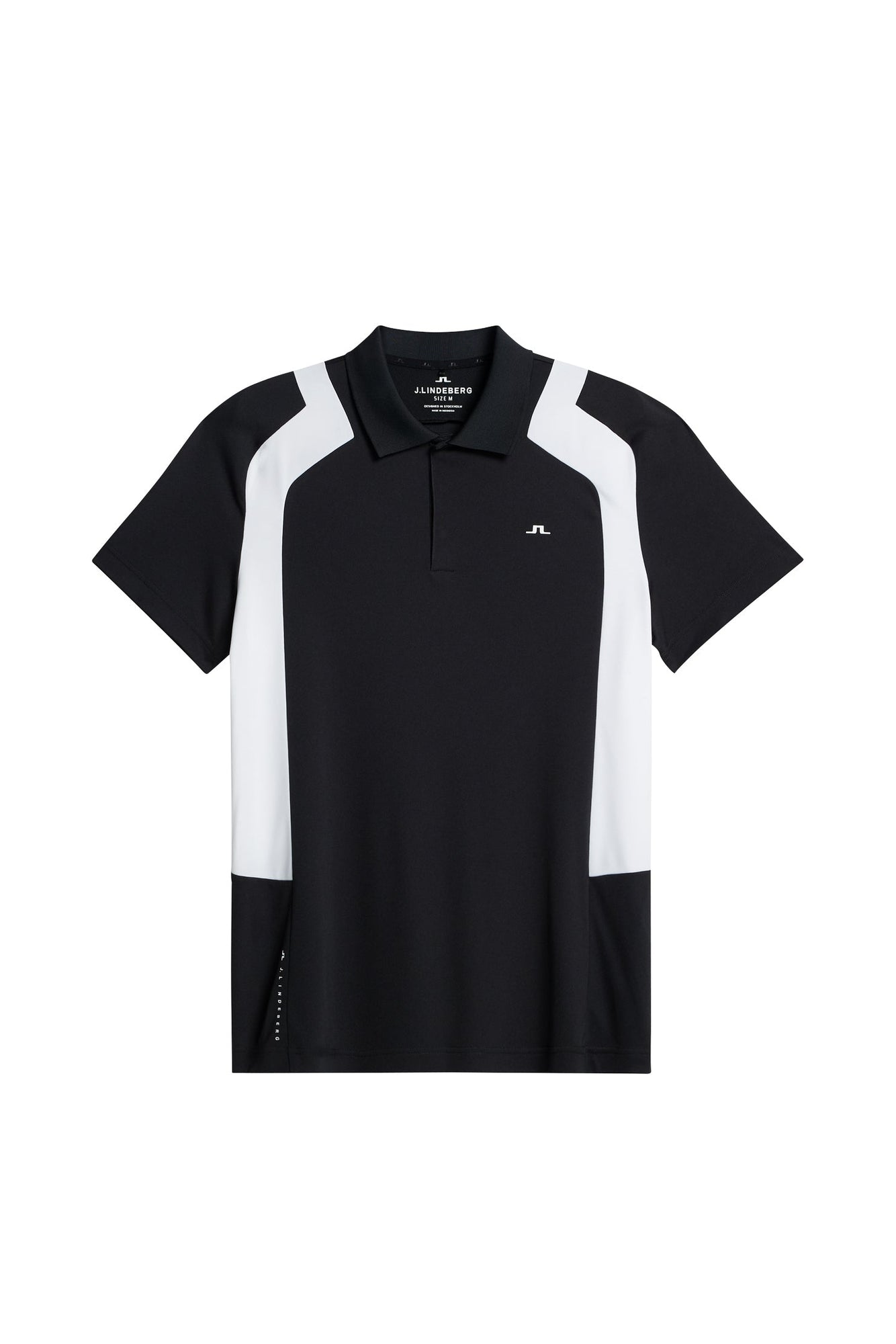 Legacy Polo in Black by J.Lindeberg