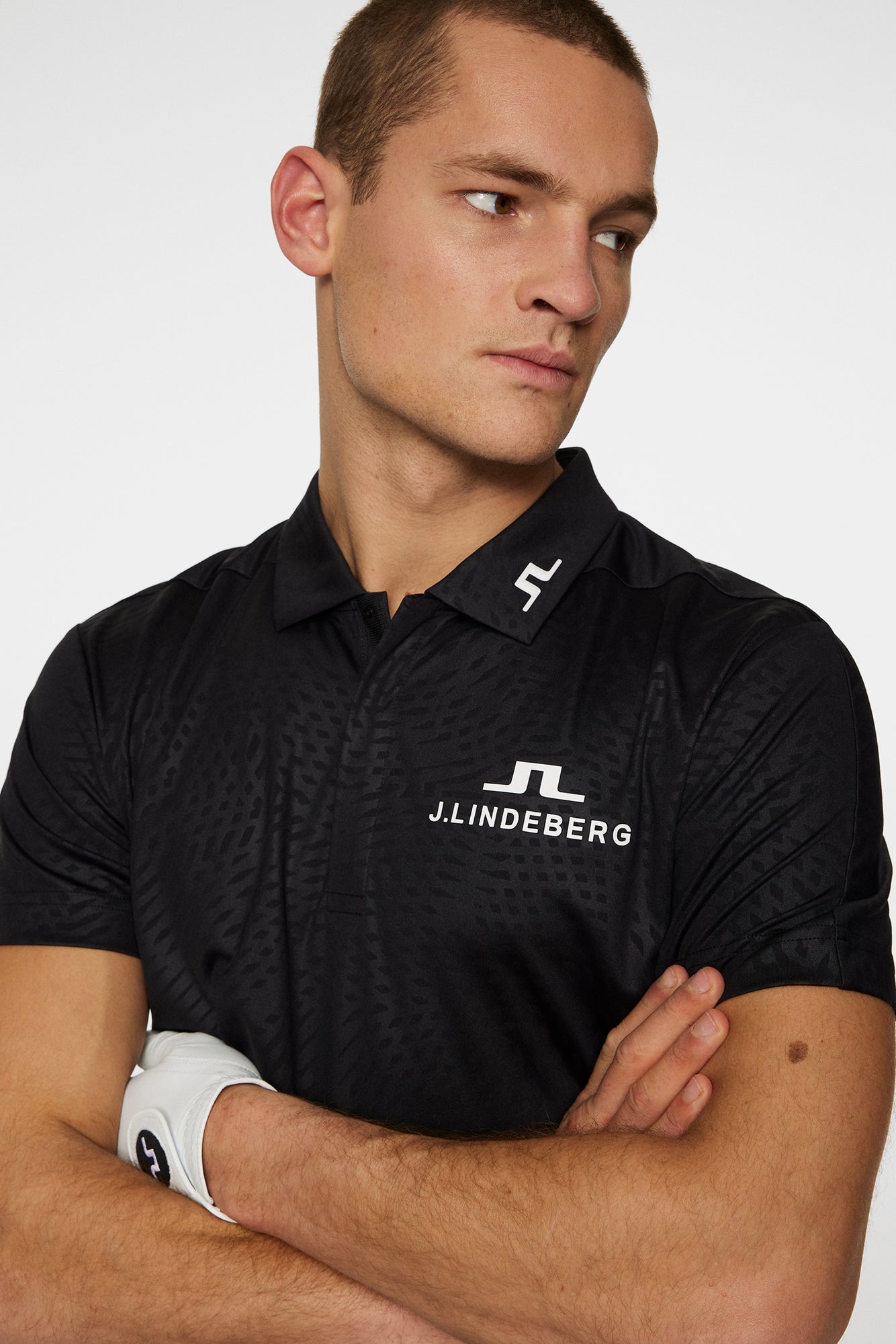 Men | Dario Tour Golf Polo | Masters 25 Black