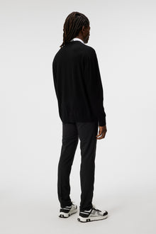 Men | Lucas Knitted Cardigan | Black (V1)