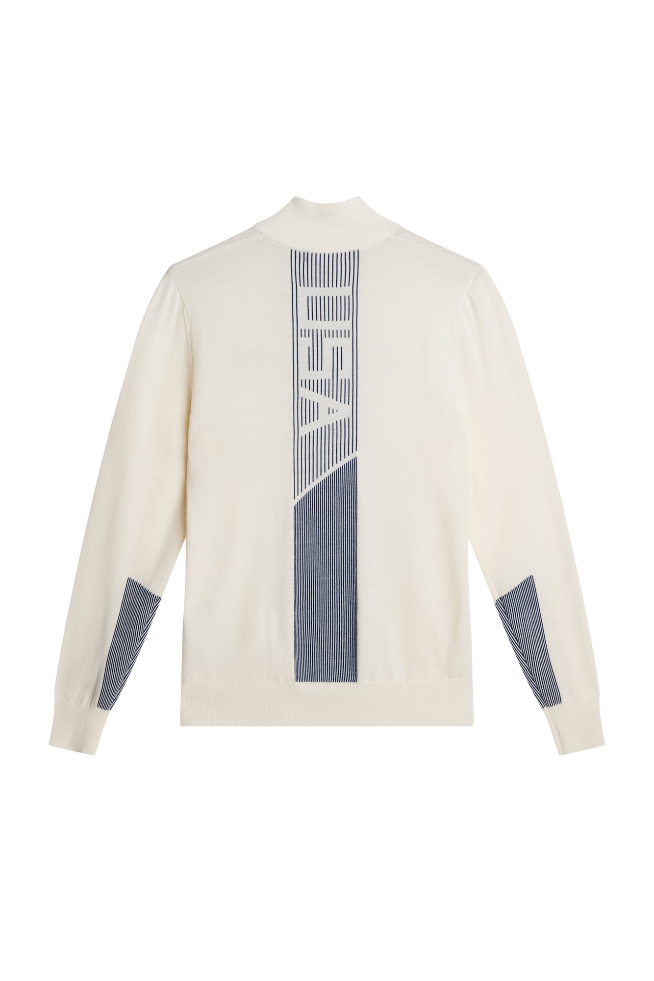 Men | Nathaniel Half Zip Sweater | White
