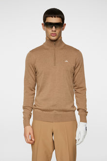 Men | Kian Zipped Sweater | Tigers Eye
