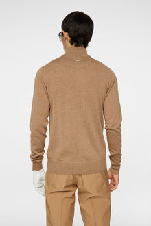 Men | Kian Zipped Sweater | Tigers Eye