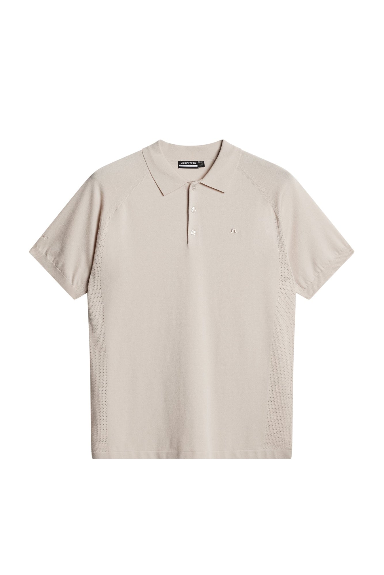 Martin Knit Polo in Moonbeam by J.Lindeberg