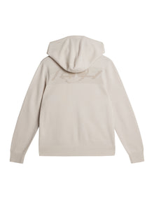 Men | Cameron Hooded Knit Full Zip | Moonbeam
