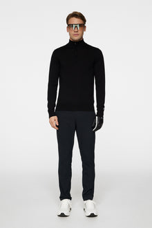 Men | Kian Zipped Sweater Resort | Black