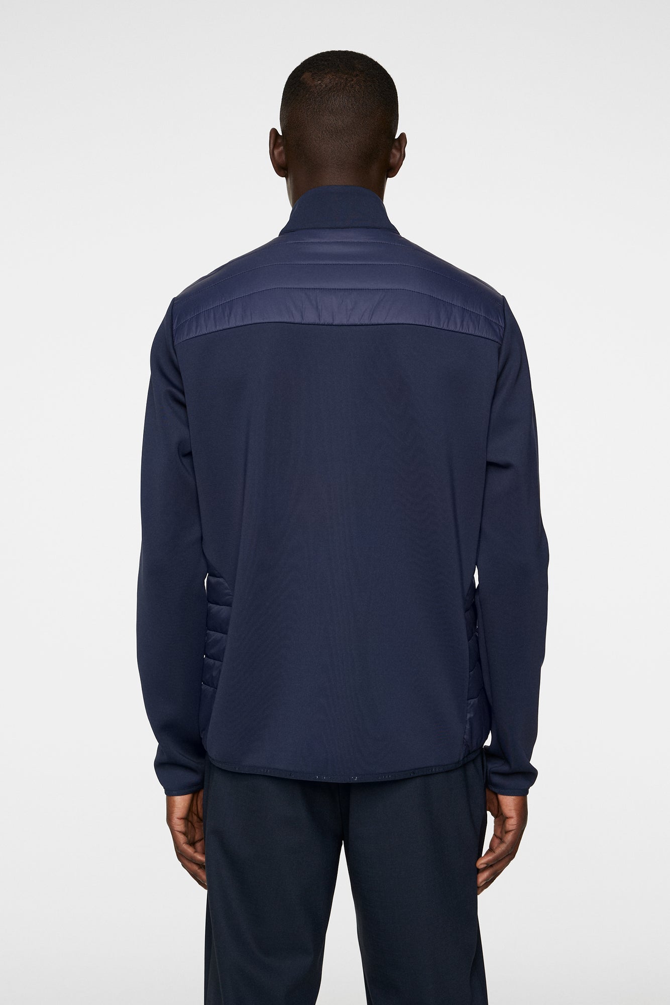 Men | Holden Quilt Hybrid Jacket | JL Navy