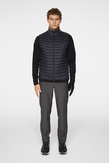 Men | Holden Quilt Hybrid Vest | Asphalt