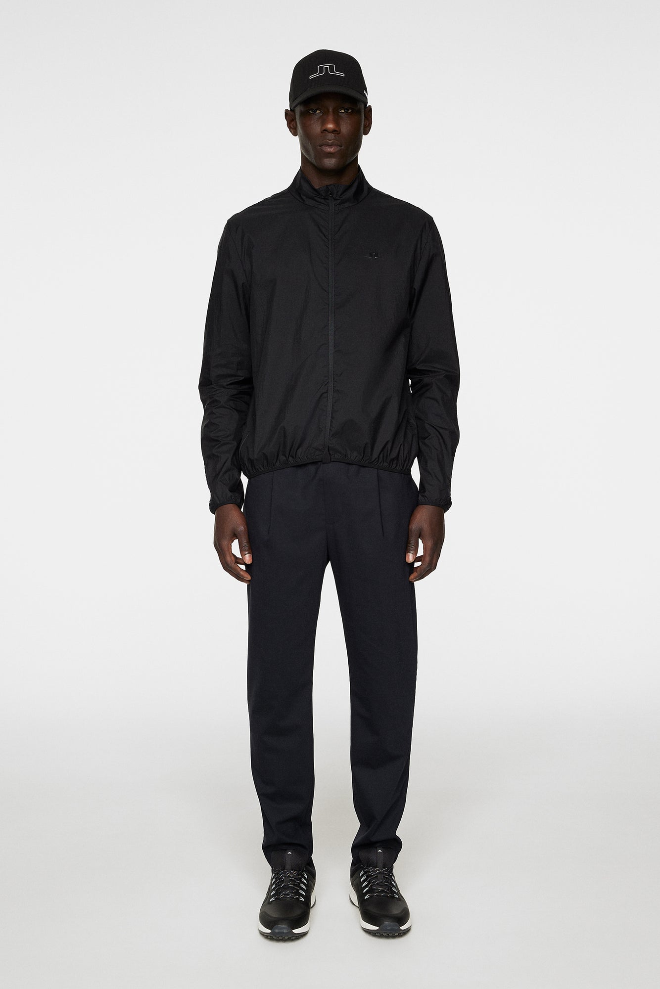 Men | Orson 3D Knit Wind Jacket | Black