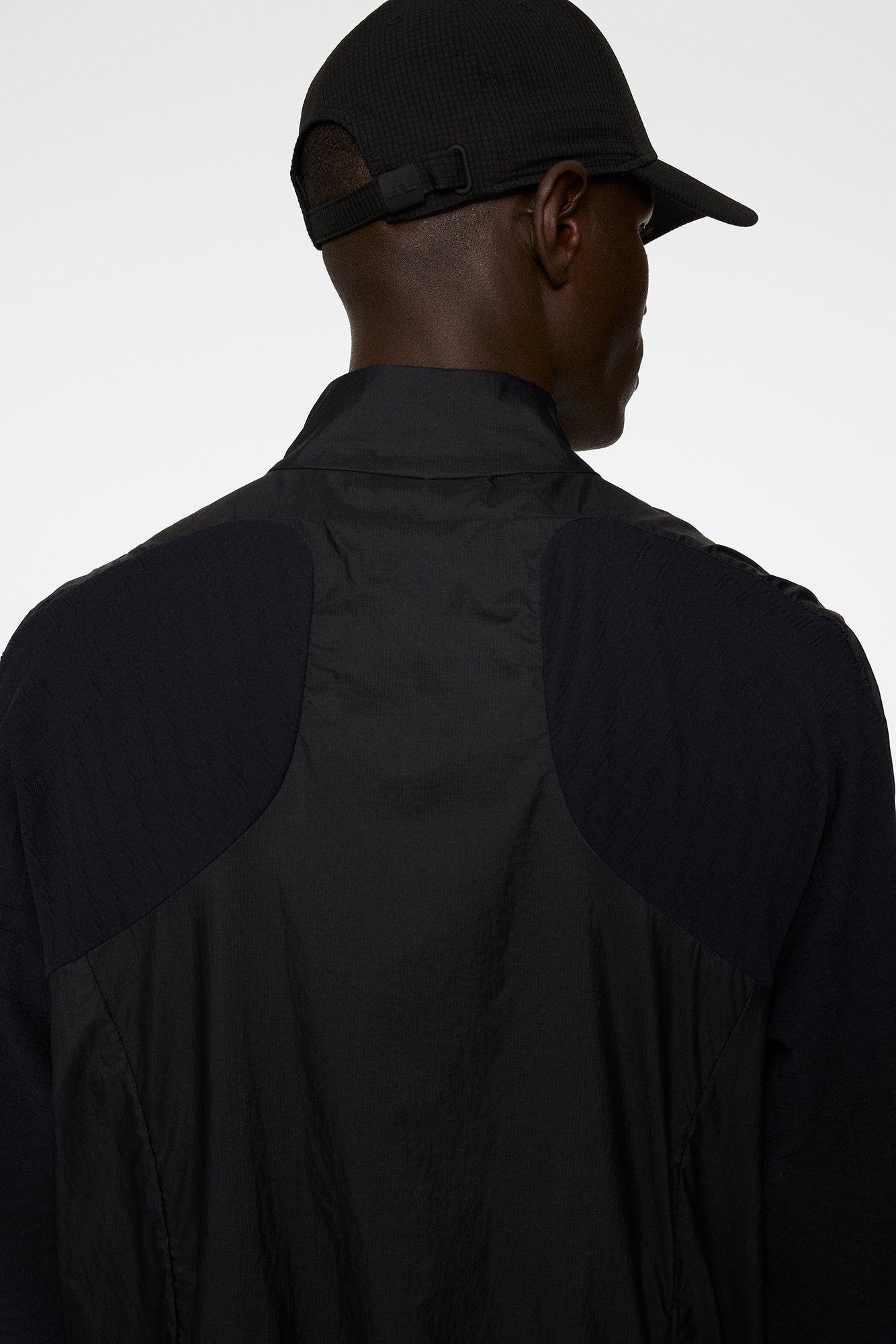 Men | Orson 3D Knit Wind Jacket | Black