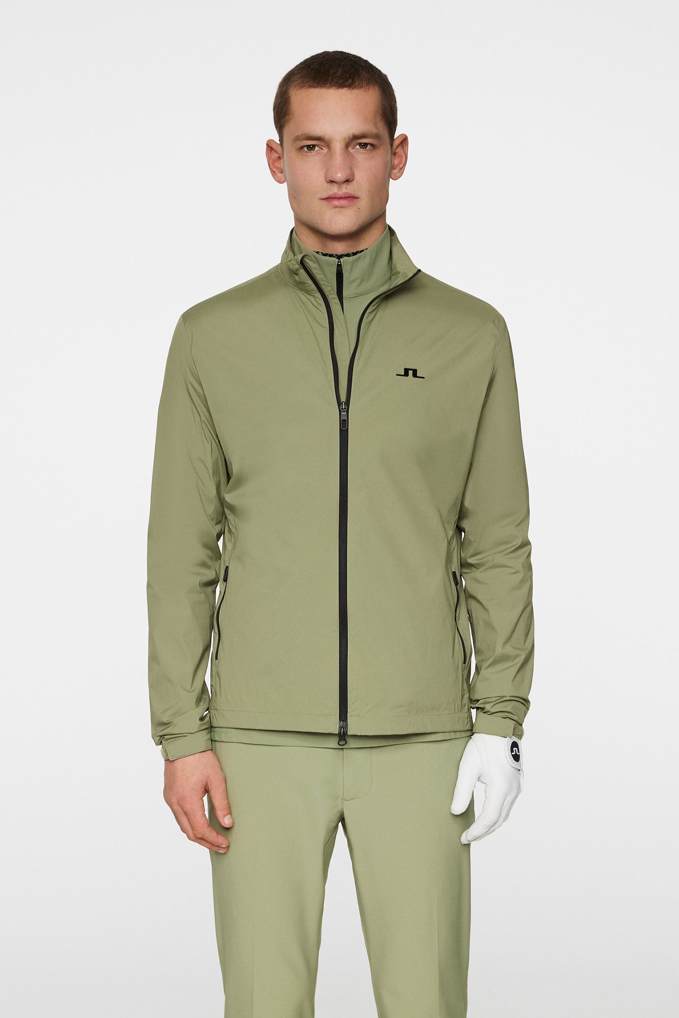 Men | Ash Light Packable Jacket | Oil Green