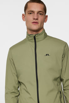 Men | Ash Light Packable Jacket | Oil Green