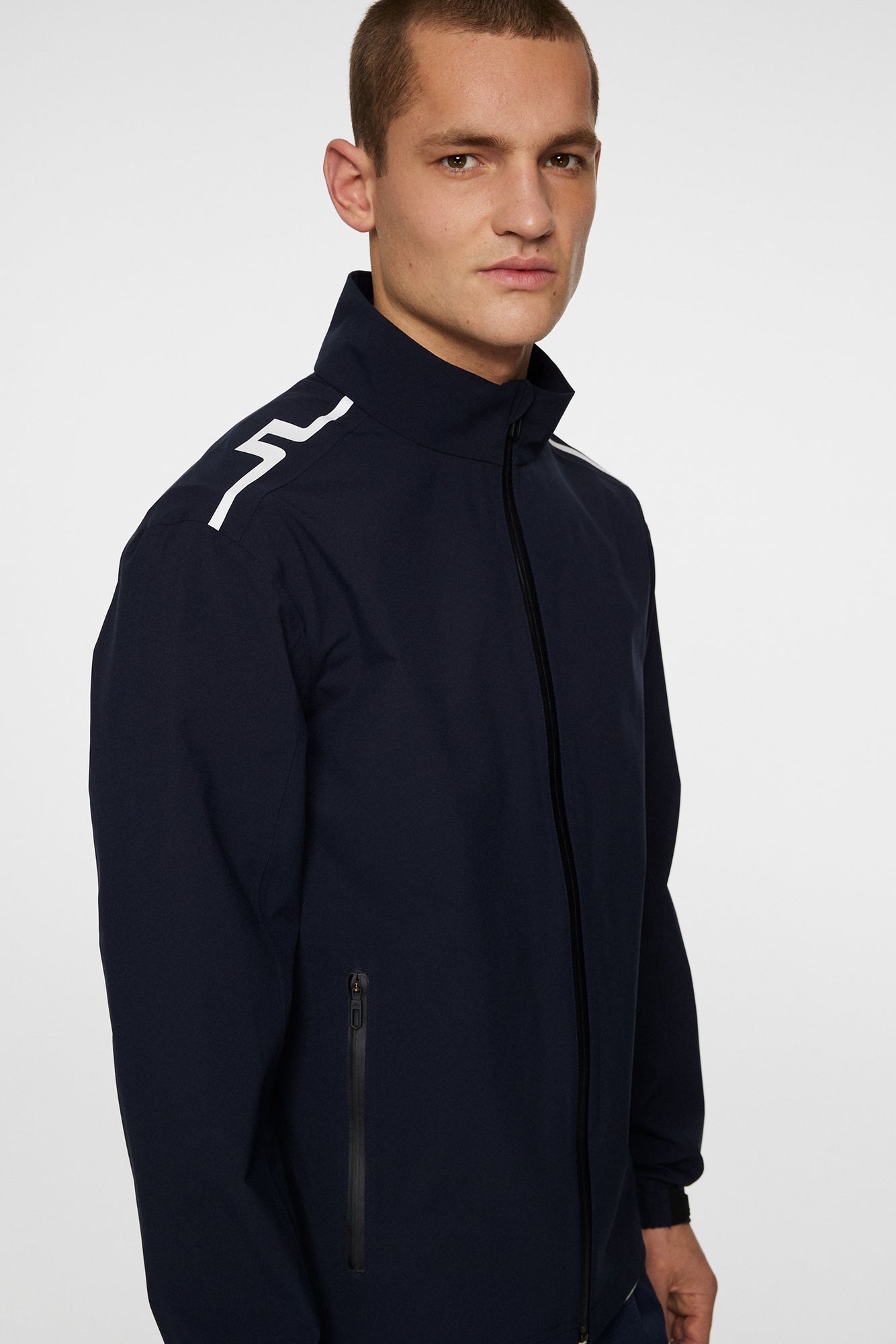 Men | Arvid Rain Jacket | JL Navy