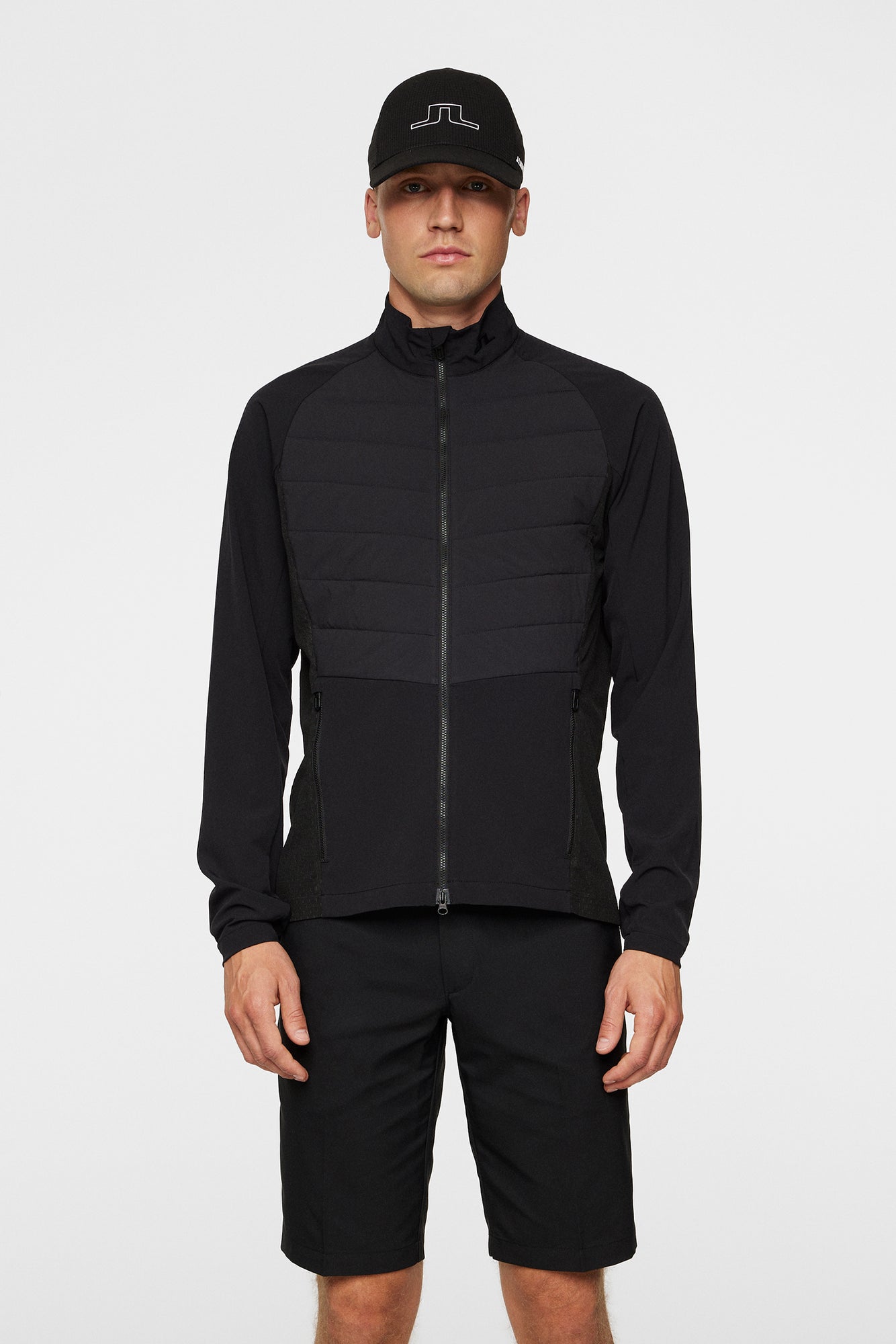 Men | Tech Hybrid Softshell Jacket | Black