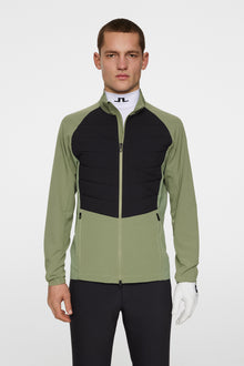 Men | Tech Hybrid Softshell Jacket | Oil Green