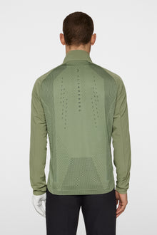 Men | Tech Hybrid Softshell Jacket | Oil Green