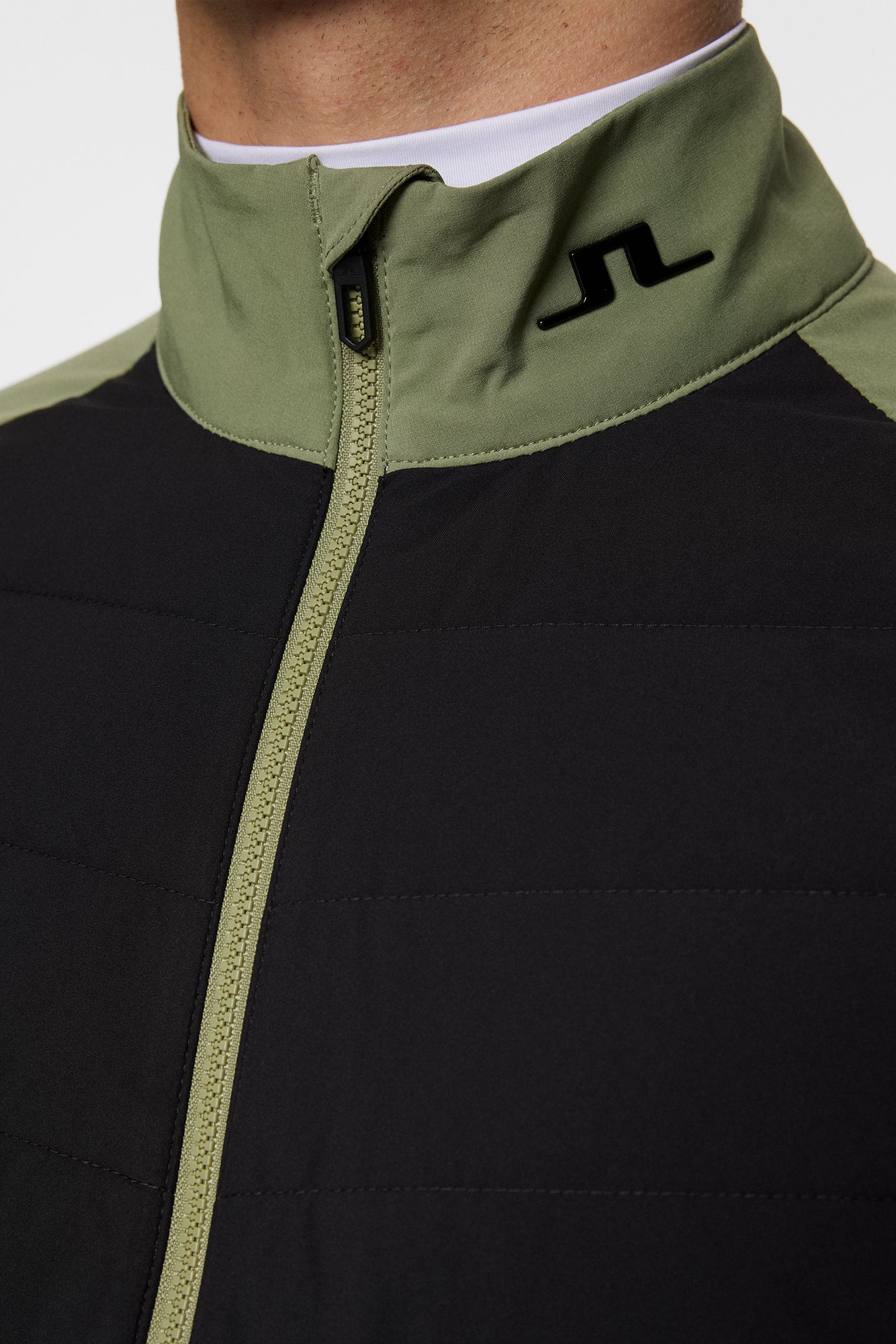 Men | Tech Hybrid Softshell Jacket | Oil Green