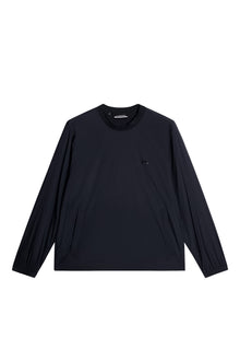 JL Pro Crew Neck Windbreak in JL Navy by J.Lindeberg
