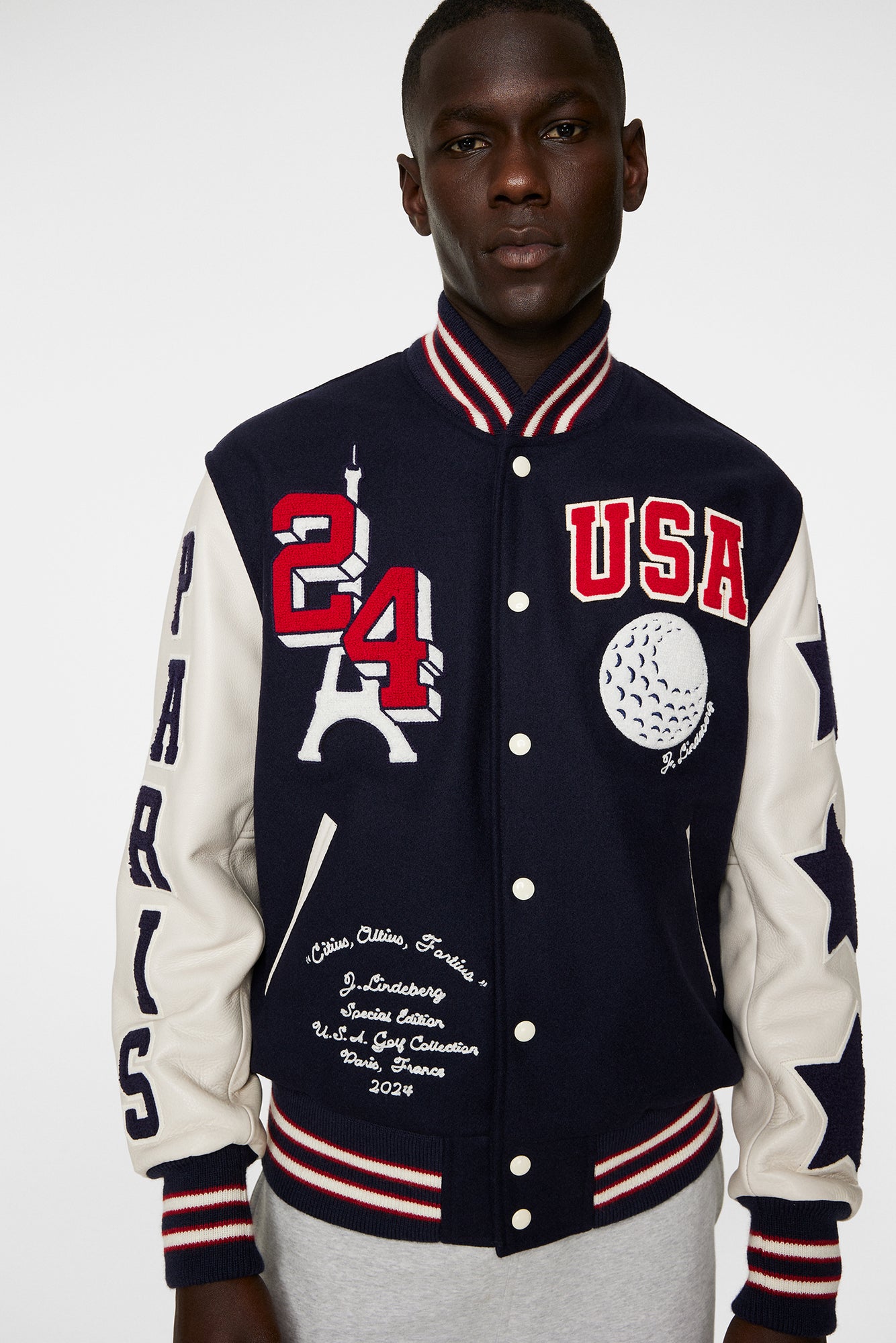 Men | USA Golf Golden bear JKT | Estate Blue