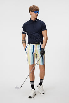 Men | Tim Print Shorts | Painted Stripe Wax Yellow