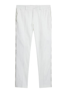 Stuart Stripe Pant in White by J.Lindeberg