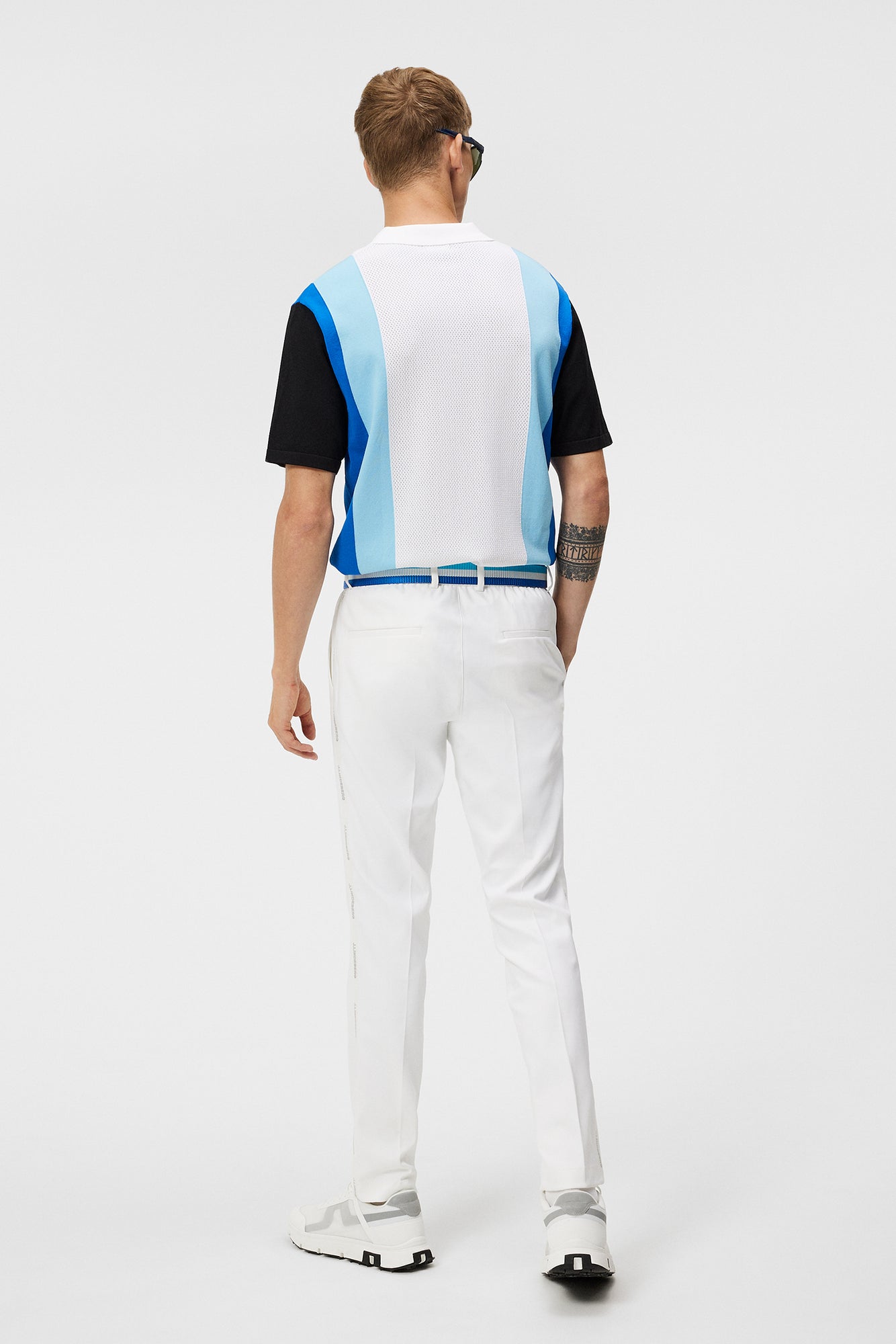 Men | Stuart Stripe Pant | White