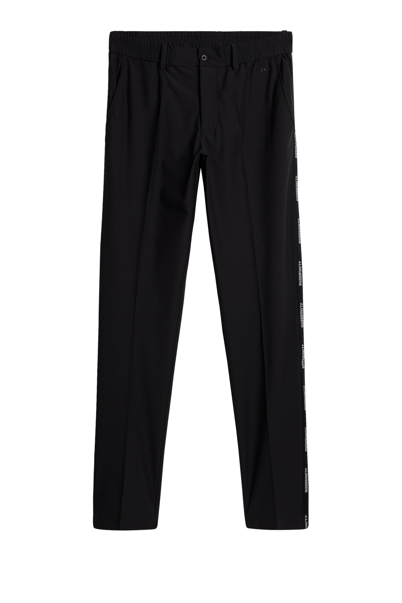 Stuart Stripe Pant in Black by J.Lindeberg