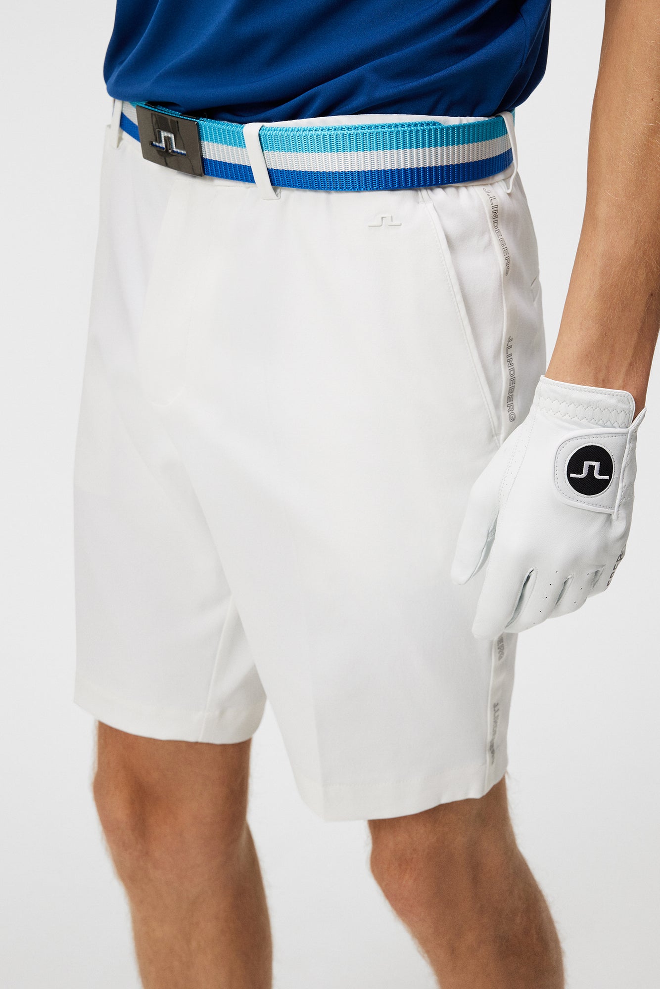 Men | Stuart Stripe Shorts | White