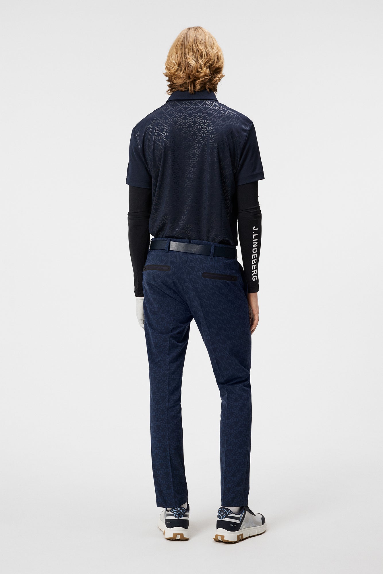 Men | Sands Jacquard Pant | Geo Jacquard JL Navy