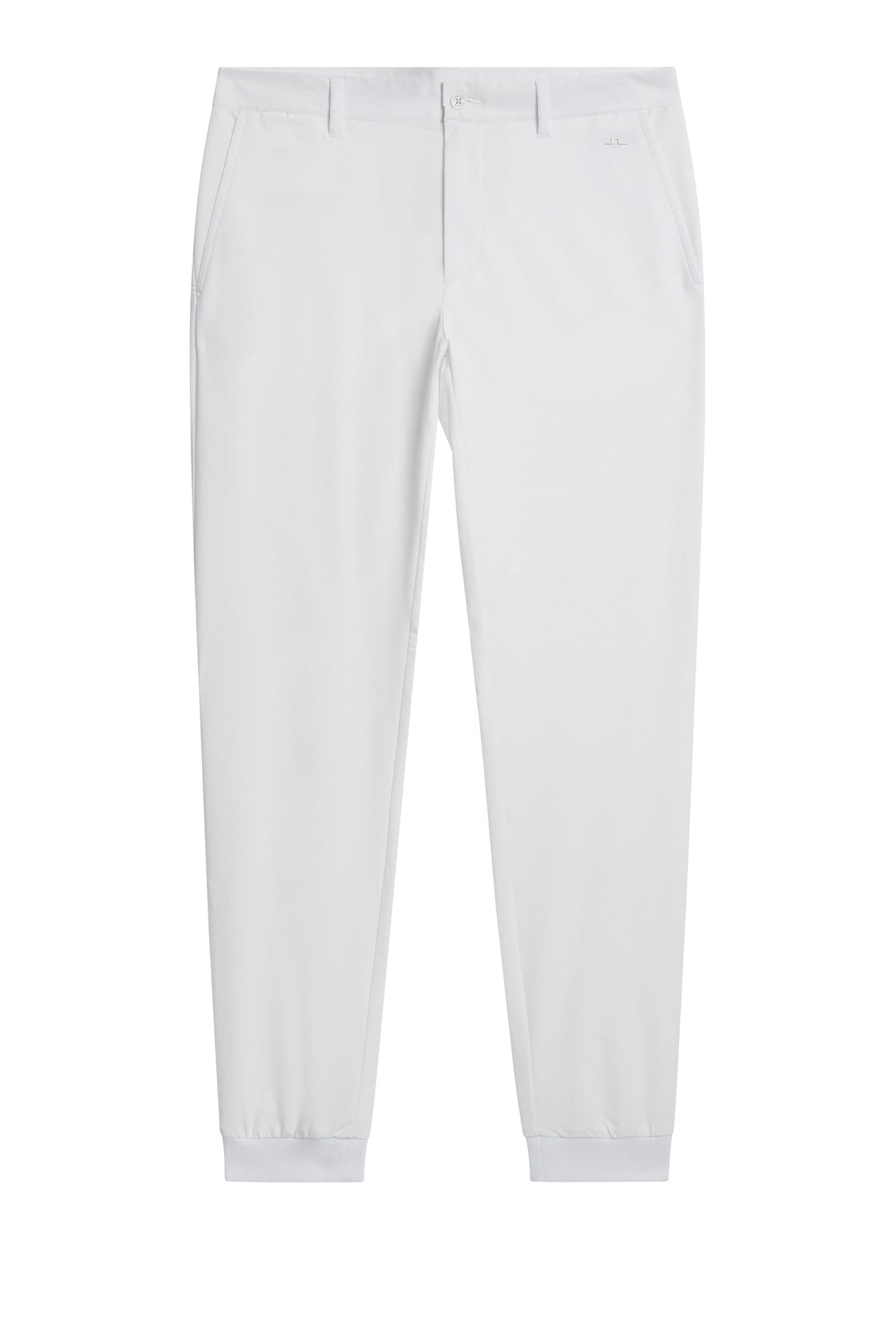 Cuff Jogger Pant in White by J.Lindeberg