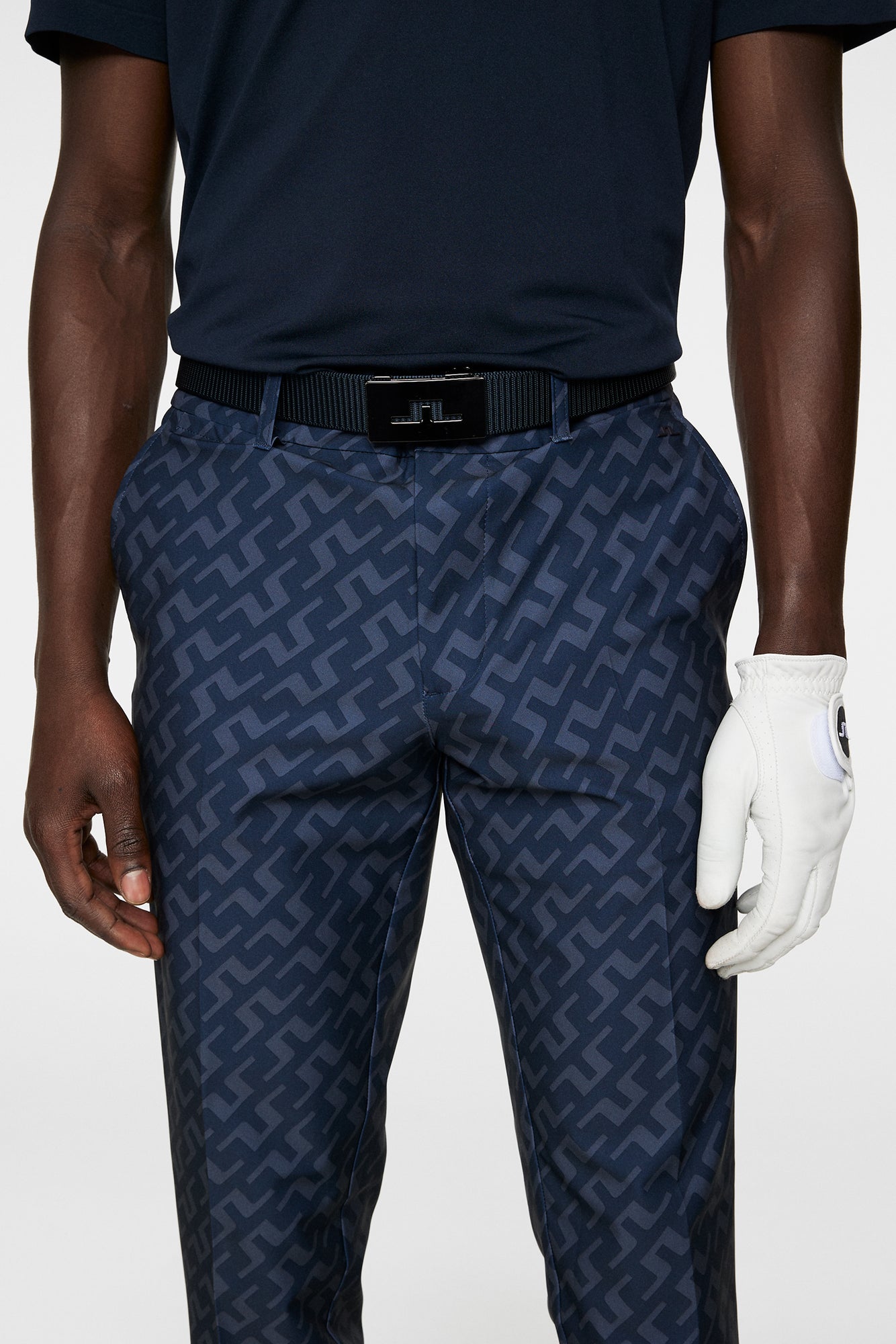 Men | Ellott Print Pant | Bias Bridge Navy