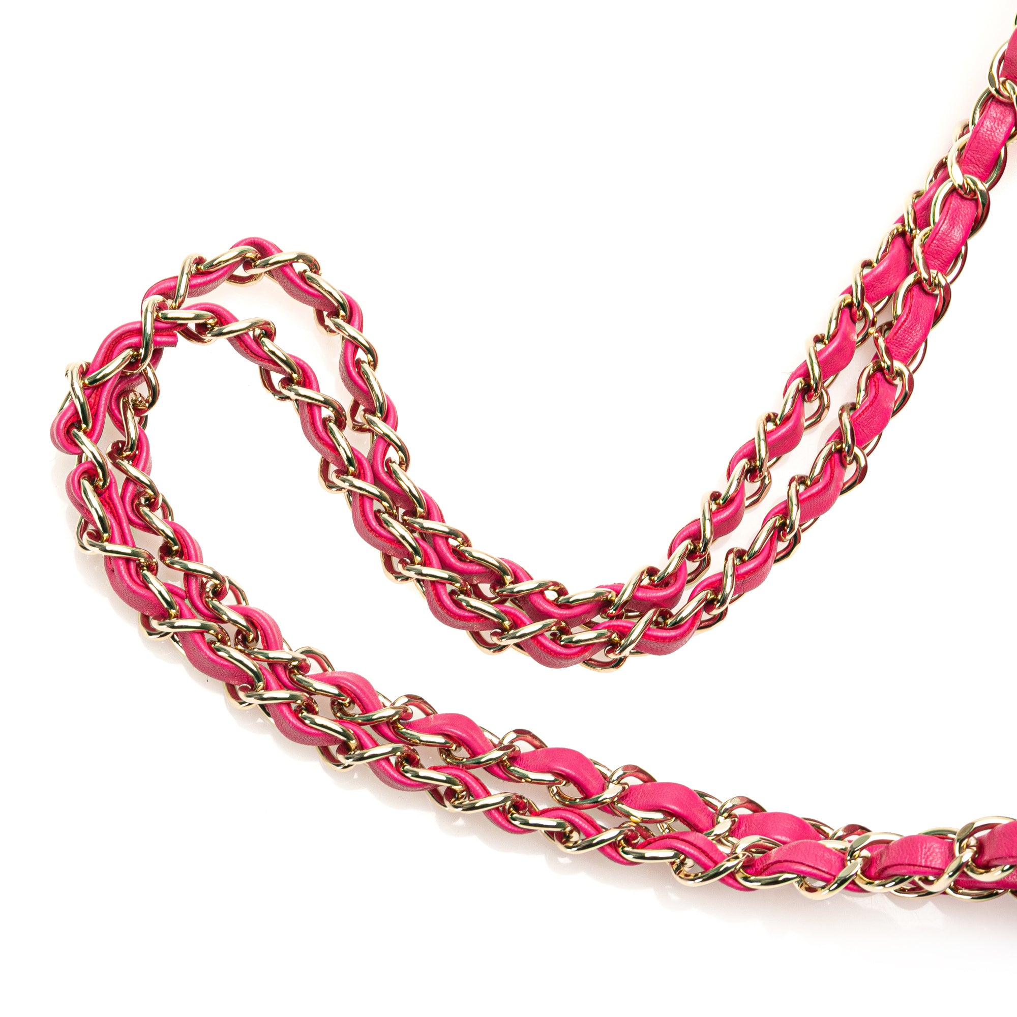 Chanel | Pre-Owned Medium Classic Chevron Lambskin Double Flap - IV | Pink/Blush