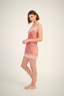 Silk Chemise | Mauve Glow