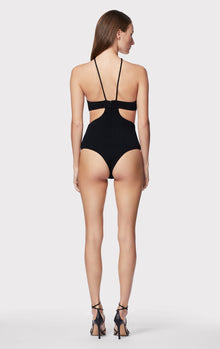 Cut Out Bodysuit | Black